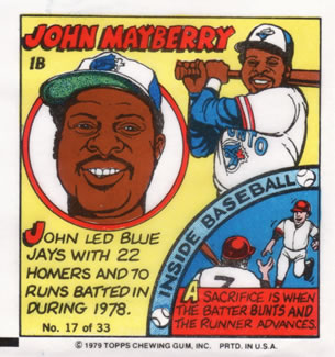 1979 Topps Comics       017      John Mayberry